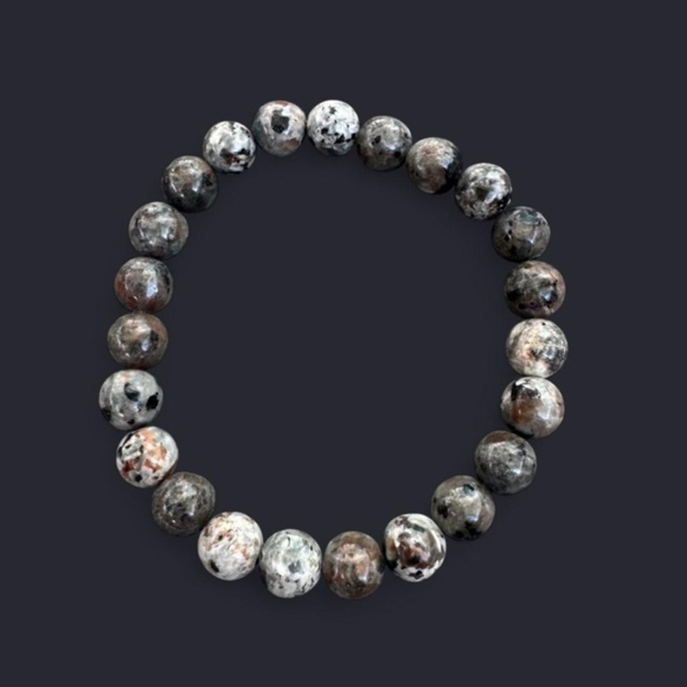 Yooperlite Gemstone Bead Bracelet 8mm